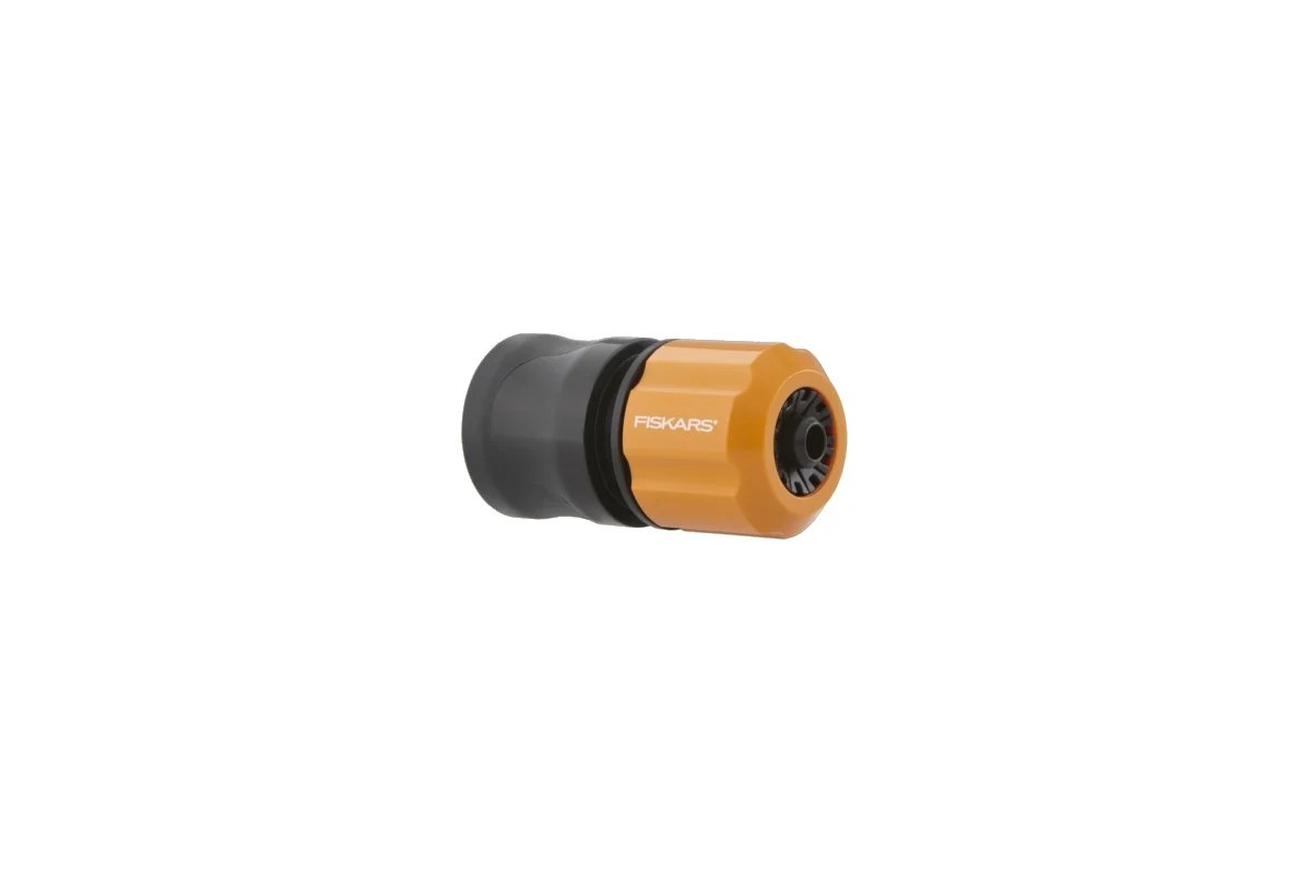 Fiskars 1020441 — Lidhës i shpejtë për tub ujitjeje, 9 mm. Pamje e lidhësit për tub 9 mm.