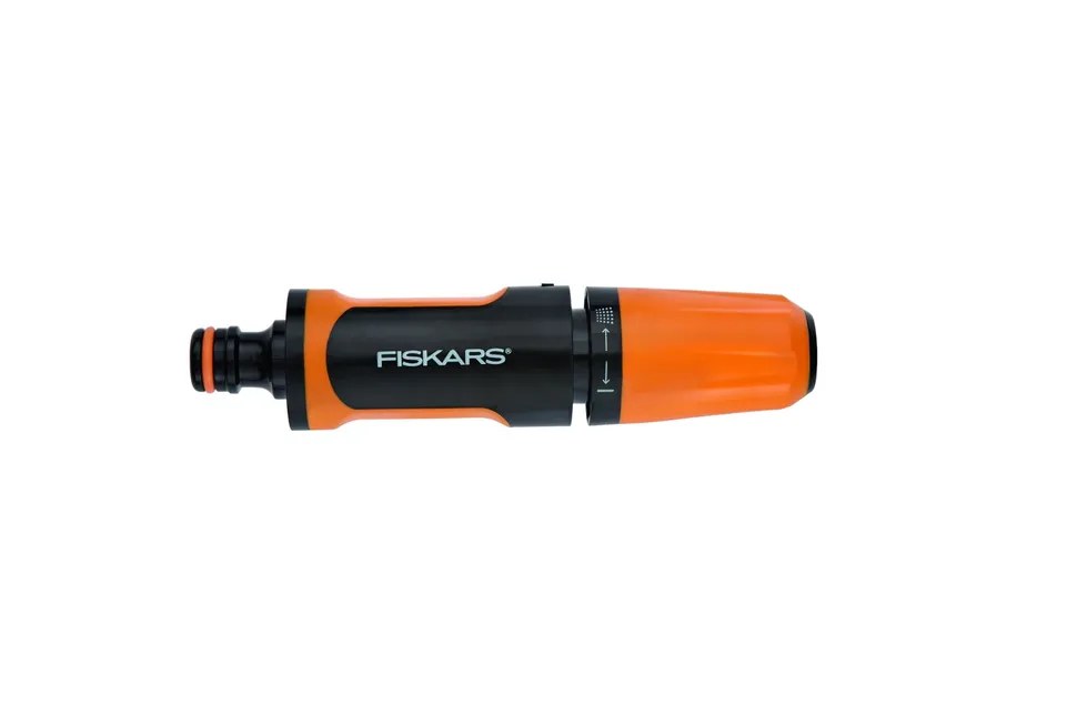 Fiskars 1020444 — Grykë ujitjeje me rregullim. Pamje anësore e grykës së rregullueshme.
