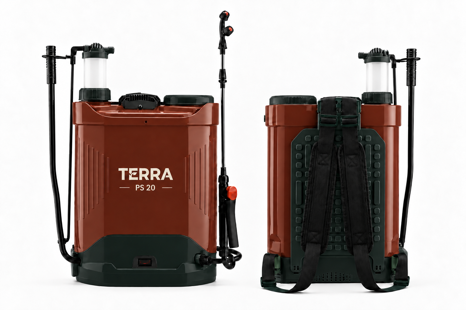 TERRA PS 20 — pamje përpara dhe prapa